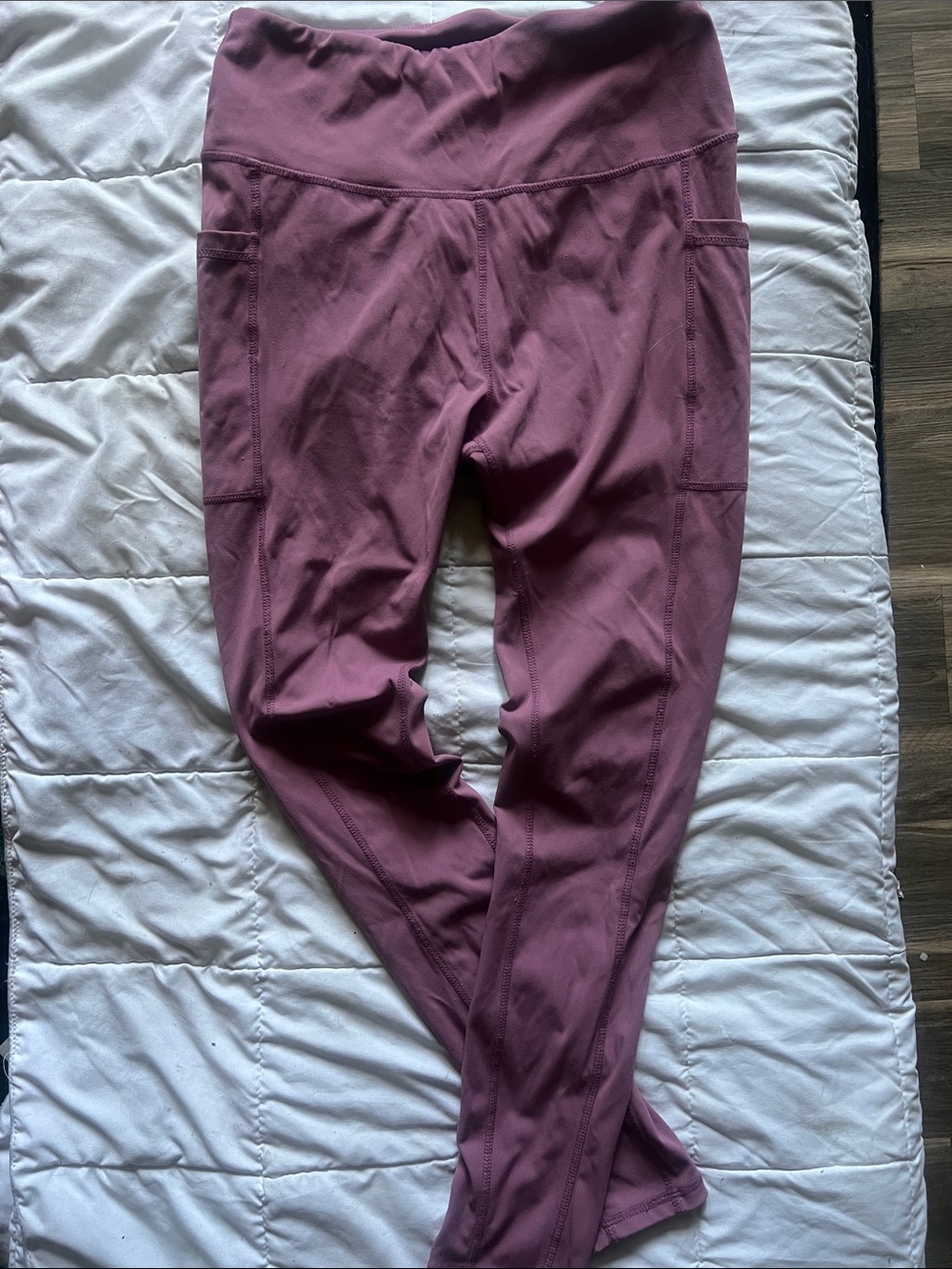 WOMENS MUAVE WORKOUT LEGGINGS WITH POCKETS